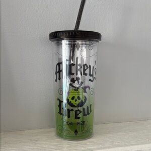 Disney Halloween Mickey’s Brew Tumbler with Straw